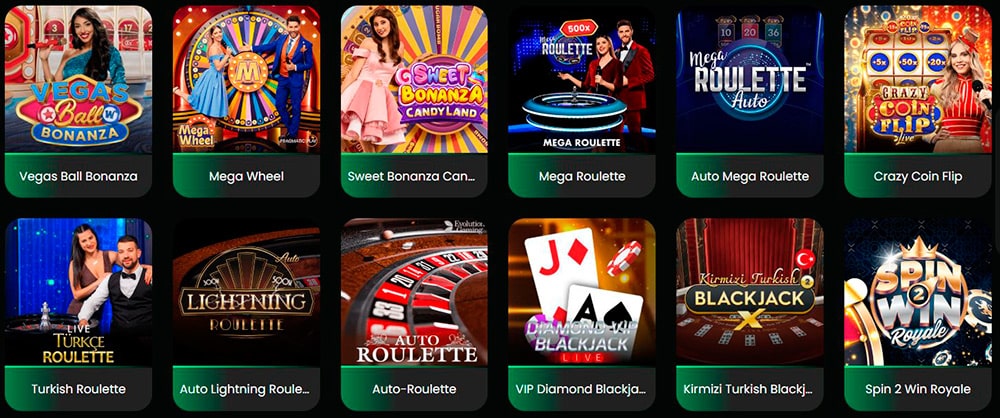 zipcasino-Élő-játékok